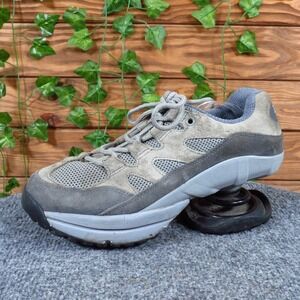 Z-CoiL Freedom Classic Women Orthopedic Sneaker Size 7 Pain Relief Gray Suede
